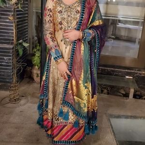 Pakistani maxi style dress